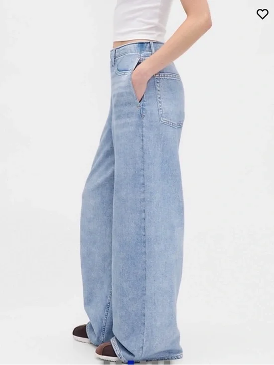 GAP Printed Baggy Sweatpant Jeans - Picture 4 of 13